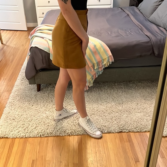 H&M imitation suede skirt - Picture 3 of 5